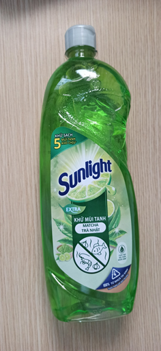 Nước Rửa Chén Sunlight Trà Xanh 750