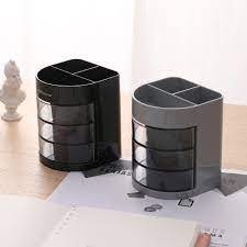 Khay Cắm Bút Đa Dụng 4 Ngăn Deli 9147