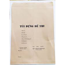 Túi Đựng Đề Thi