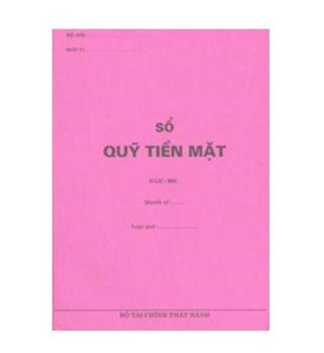 Sổ Quỹ Tiền Mặt