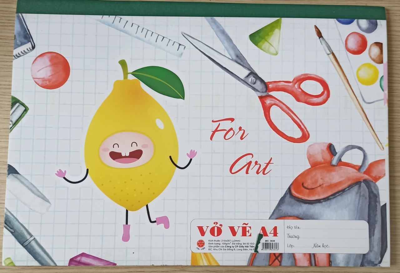 Vở vẽ A4 Hải Tiến 3828