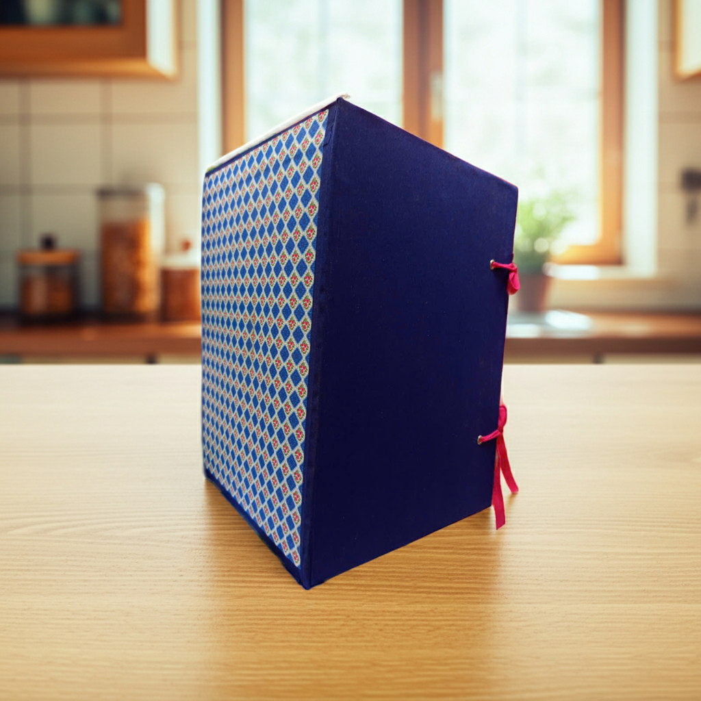 Cặp hộp gáy vải A3 30cm