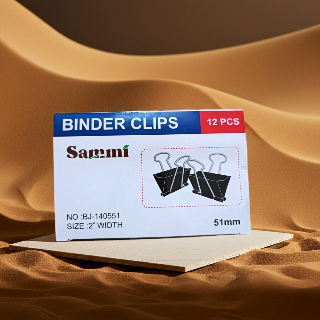 Kẹp đen 51mm Sammi