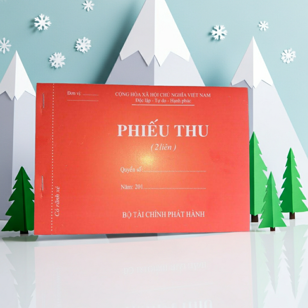 Phiếu thu 2 liên