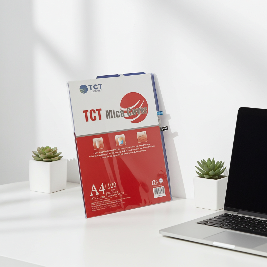 Bìa mica A4 mỏng TCT